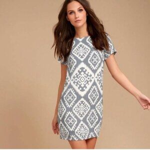 Lulu's Give Me a Print Shift Dress